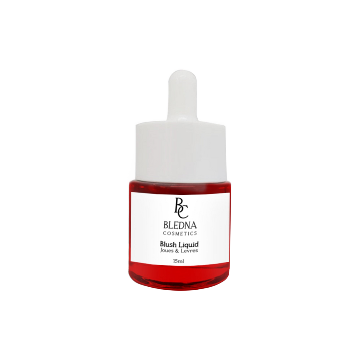 Blush liquide - fond transparent