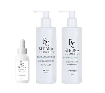 Pack Shampooing + Conditionneur + Sérum - fond transparent