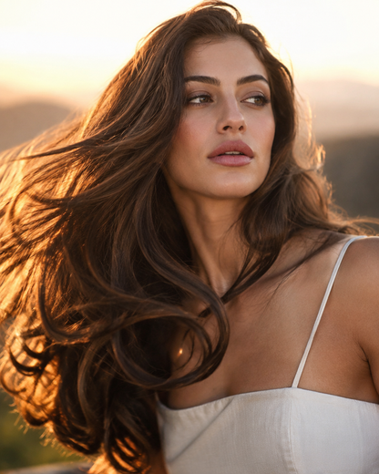 Cheveux sains et brillants