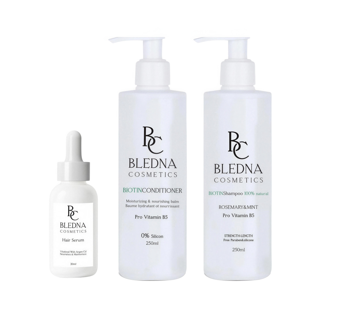 Pack BiotineShampooing + BiotineConditionneur + Sérum capillaire